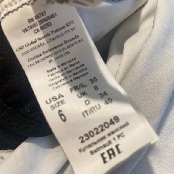 Profile by Gottex Women's Standard Mashrabiya High Neck One Piece NWT size 6 - Picture 11 of 11